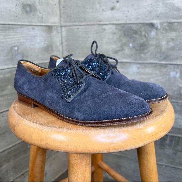 Bobbies La Romanciere Glitter Oxfords - Picture 8 of 14